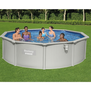 Hydrium round above ground pool 460x120 cm gray