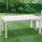 Melody Resin Table Cm. 160 x 94 x 74