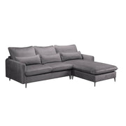 Gray Ronda Corner sofa with peninsula