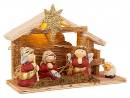 6x Nativity Nazareth Stable C