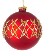 8x Red Vt Embellish Sphere D100