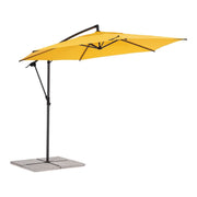 Tropea arm umbrella 3 meters Anthracite and Mimosa