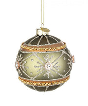 12x Plushy Green Flower Vt Sphere D80