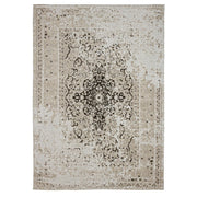 Gray carpet in natural fibers fusion style 160x230