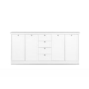 Mobile sideboard 4 doors 4 drawers white color 200x40xh.90 cm
