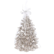 Champagne tree paraffin candle cm ø14h19,5