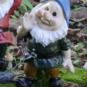 Dwarf with celestial hat garden statue 16x13,5x28H