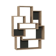 Barce bookcase oak 101x22x132h