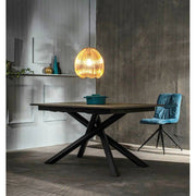 Modern polished brass metal chandelier 35 cm
