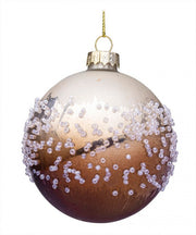 12x Decorative Sphere in Marron