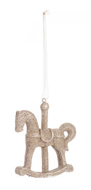 12x Gold Horse Lisel Pendant