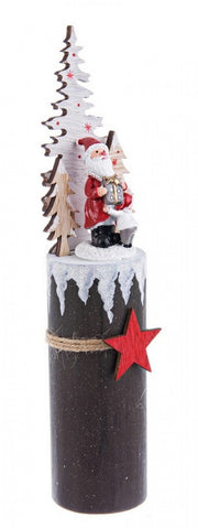 6x Ewan Santa Claus Decoration H24