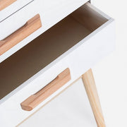 ORDINARY white chest of drawers 5 drawers 88h cm