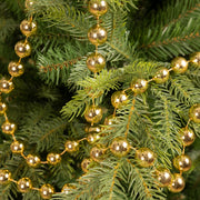 XXL pearl garland in shiny plastic L270 cm