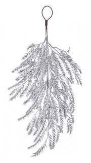 6x Decor. Silver Drop Peggy