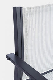 3-piece garden lounge set in anthracite Auri metal