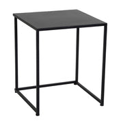 Set of 3 black tables 48 x 56 x 48