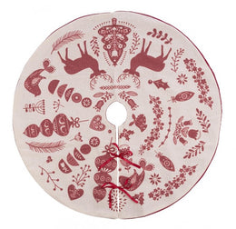 4x Tree Base Covers Ivory Victory