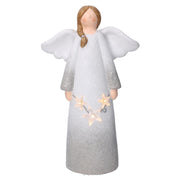 White led resin angel cm24x11,5h41