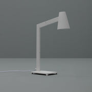 Table lamp with white metal shade 42x15x60,5h cm