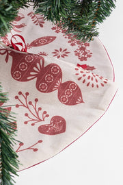 4x Tree Base Covers Ivory Victory