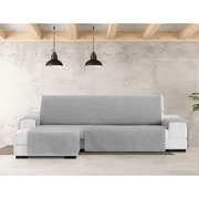 Valeria left peninsula sofa cover gray 240