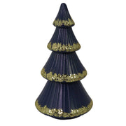 Blue wooden tree cm ø15h30