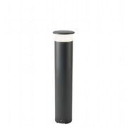Die-cast Aluminum Pole with Opal Diffuser - 9W LED Lighting - Natural Light - IP65 Graphite