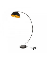 Lucia floor lamp in black metal STS