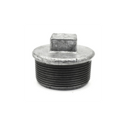 Galvanized Male Plug 3/8 - Faidf Pack