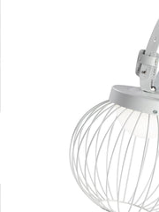 20W Led 4000K wall light cage line black
