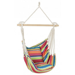 Livia hanging hammock green and red