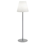 Small floor lamp E27 lounge line aluminum