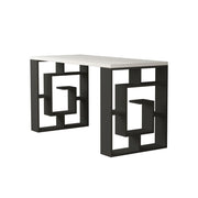 Labirent desk 140 anthracite white