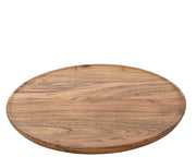 Acacia Wood Plate - 37x37x1.7 cm
