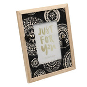 Rectangular Maori wooden table photo frame cm24x2h29