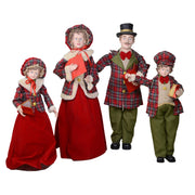 Singer family Scottish red fabricset 4pcs cm34x22h95