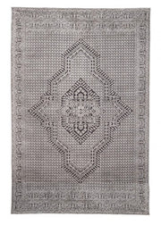 Modern dark gray Panama carpet 160x230 cm