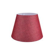 Tripod lampshade MDL2865 cone red fabric