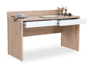 Desk with 2 drawers and flap on the top