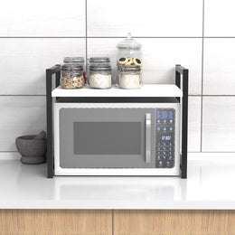 Single Shelf Multi-Purpose Rack White 53x35x41h CM