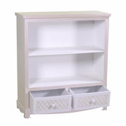 Bookcase cabinet 2 floors plus 2 drawers 85x35x95h cm