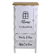 Breslavia chest of drawers 1 door and 2 drawers cm50x38xh100