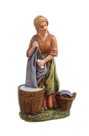 4x Nativity Scene Figure Washerwoman H16