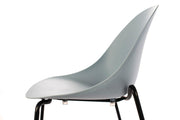 Light blue polypropylene chair