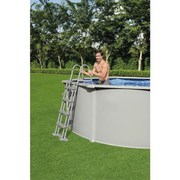 Hydrium round above ground pool 460x120 cm gray