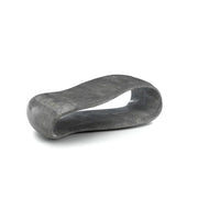 Modern gray stone coffee table 123 x 60 x h 34 cm