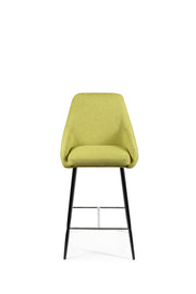 Set of 2 Fabric Stools 46cm x 49cm x 97cm