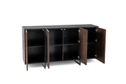 Stylish 4-Door Sideboard 160 x 40 x 85 cm