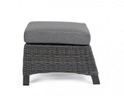 Footrest with Britton cushion for outdoor use